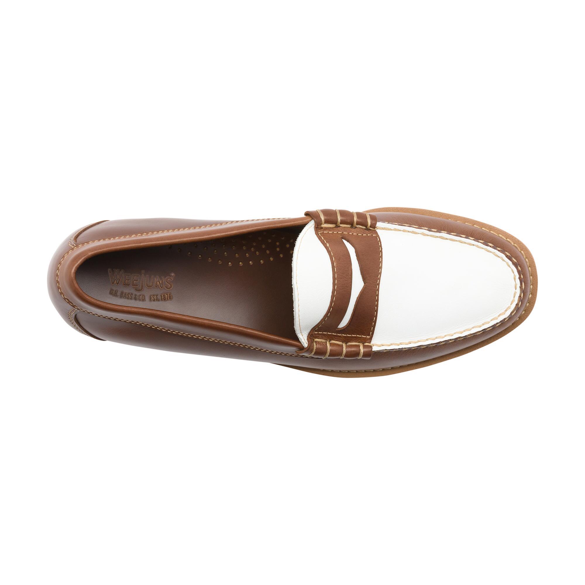 larson natural sole weejuns