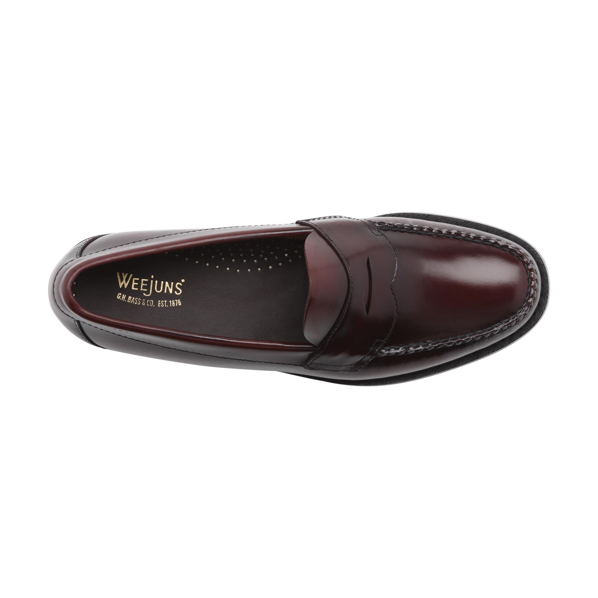 logan flat strap weejuns