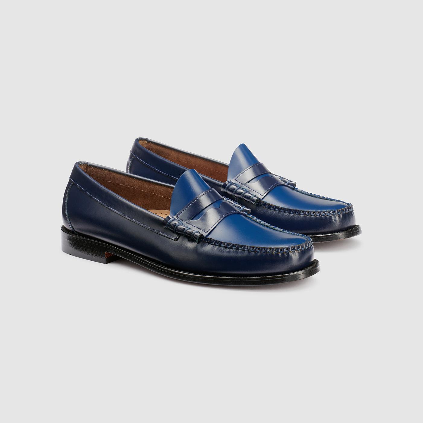 G.H. Bass & Co. Larson Colorblock Weejuns Loafer Shoes in Blue for