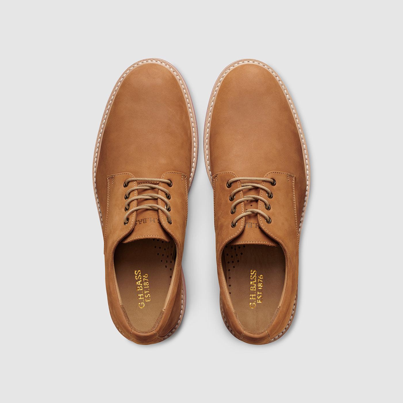 G.H. BassMen\'s Brown Suede Derby Shoes G.H. Bass & Co. Pasadena Buck in Brown for Men | Lyst main image 3