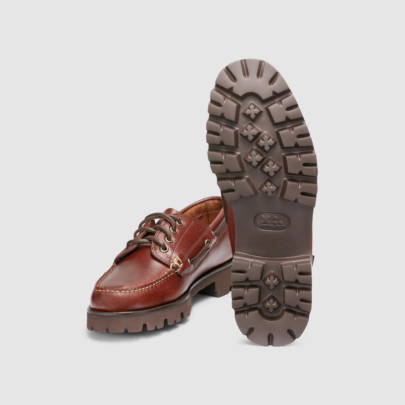 Bass Ranger Super Lug Camp Moc Shoes in Brown for Men
