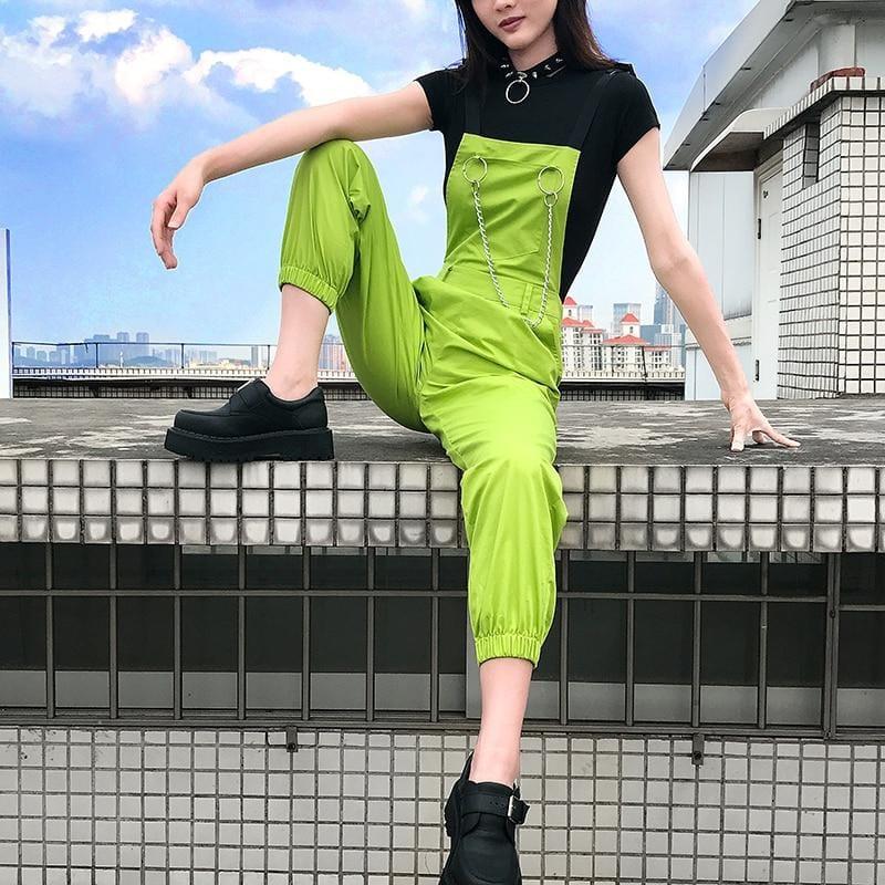 Ghoul RIP Green Overalls With Open Back | Lyst