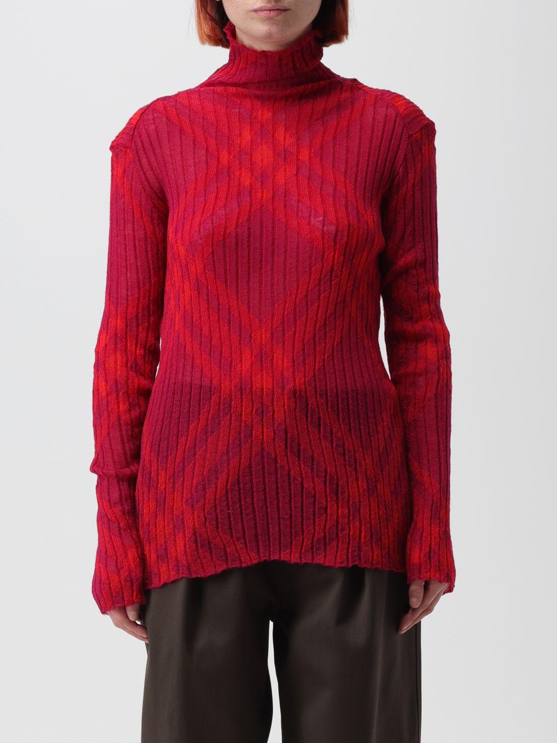 Burberry store red jumper