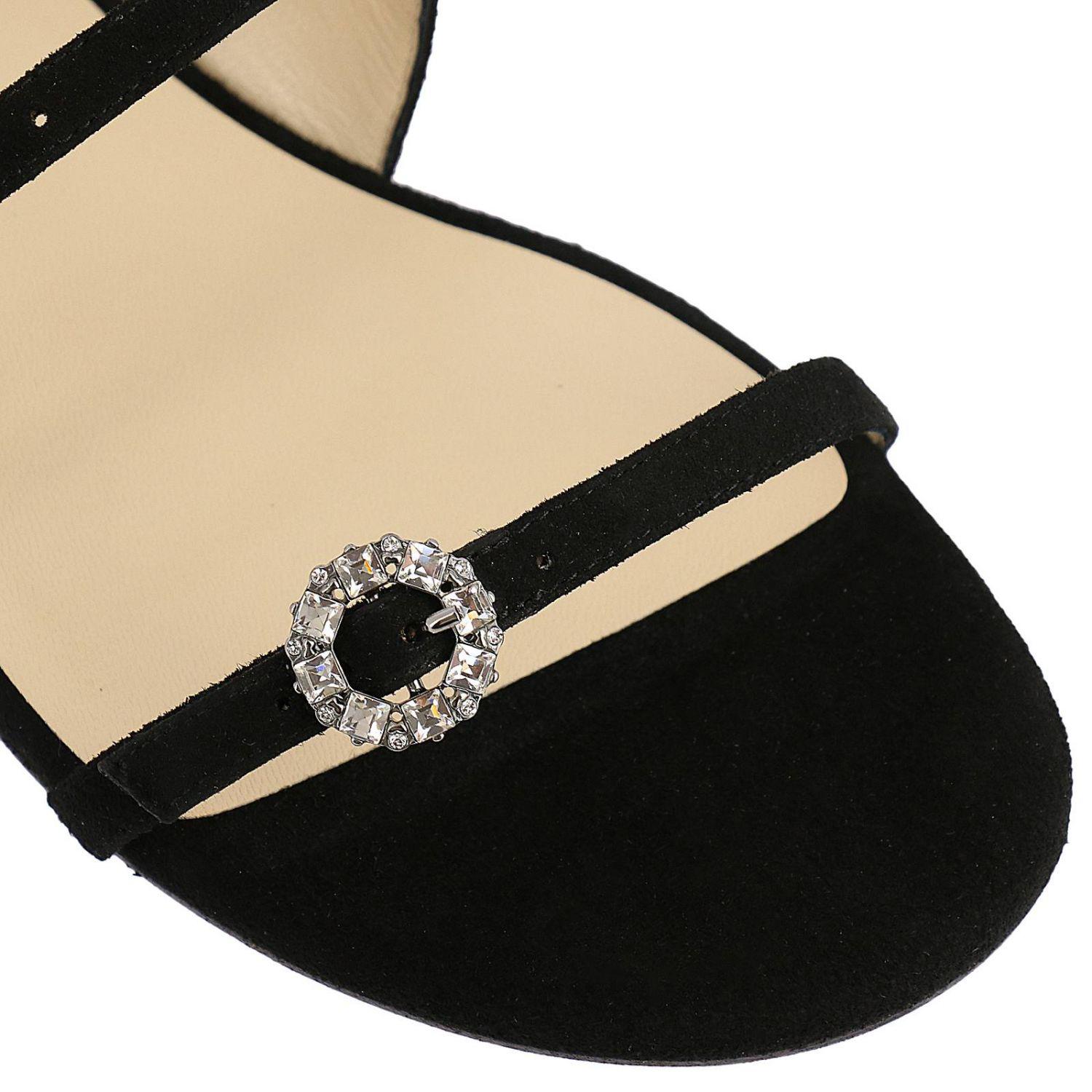jimmy choo naia flat sandals