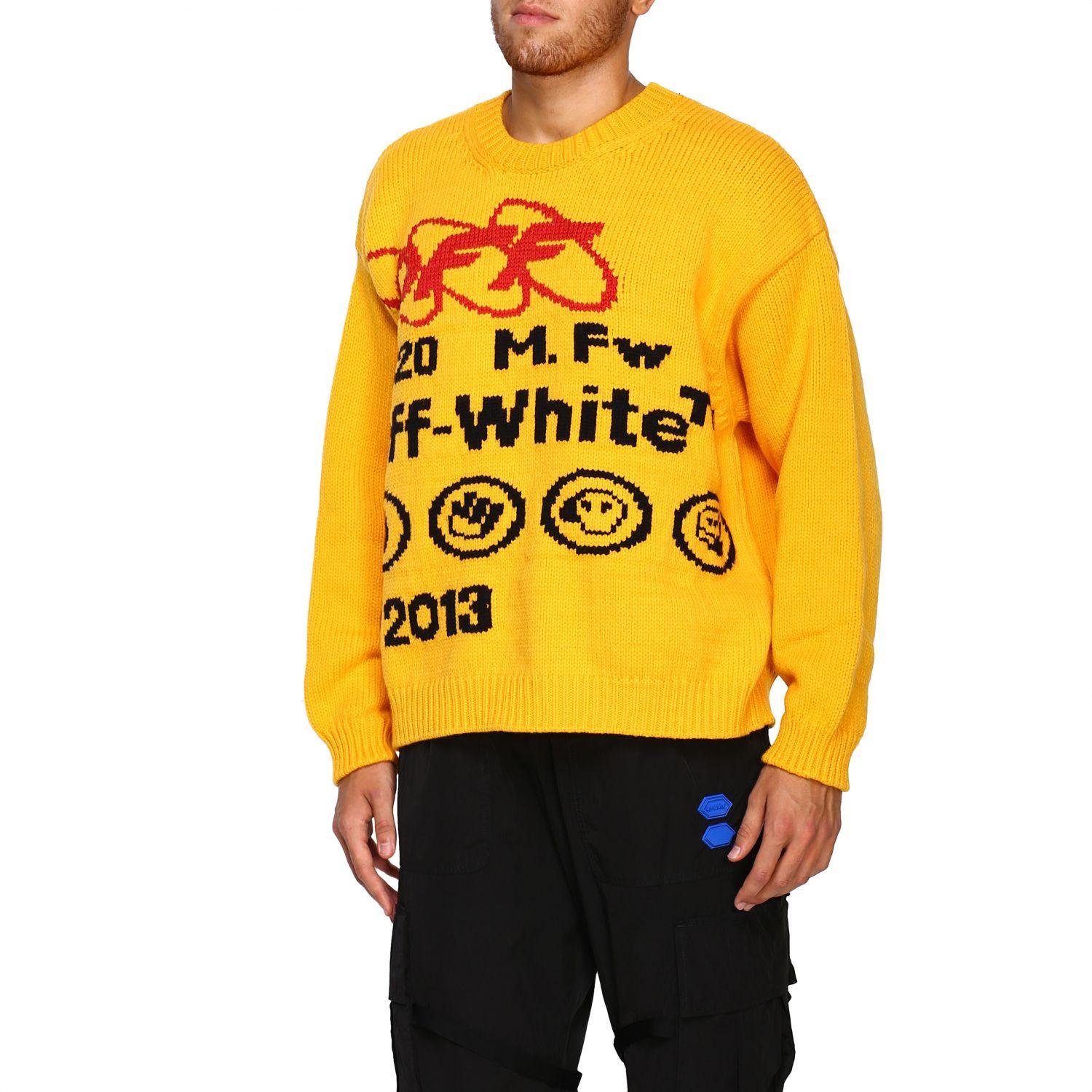 Virgil Abloh Yellow Y013 Sweater 