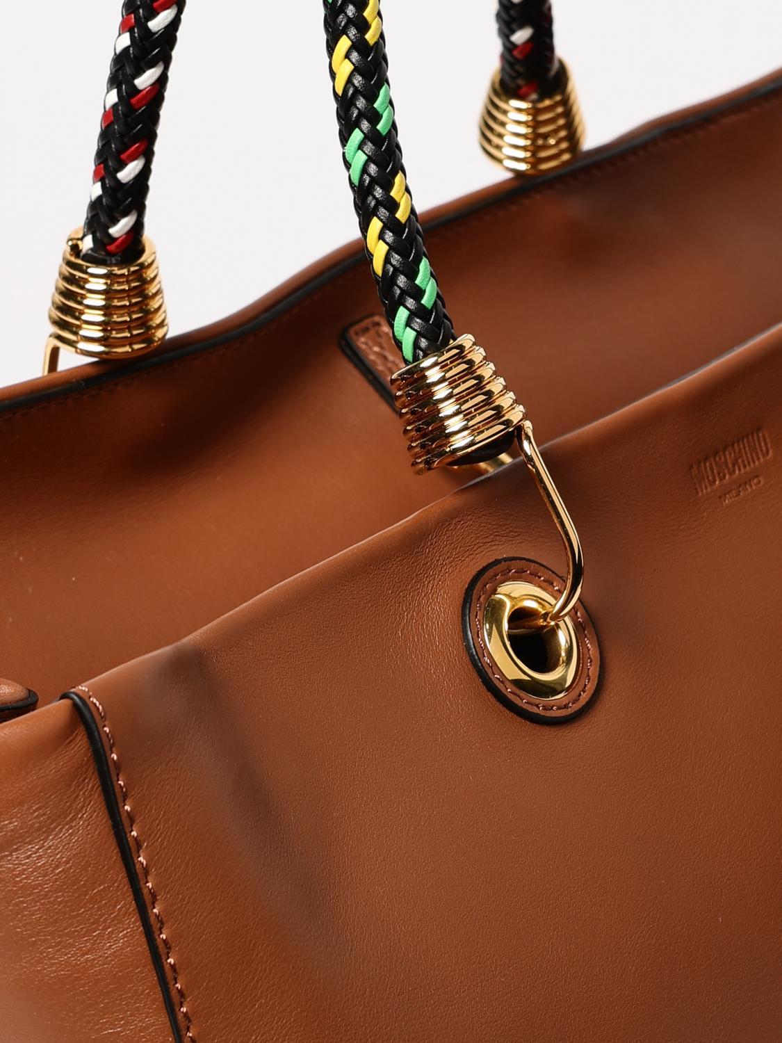 ショルダーバッグ・ポシェット MOSCHINO COUTURE Woman Shoulder bag Brown 74218268 2103 Moschino Couture Shoulder Bag in Brown | Lyst