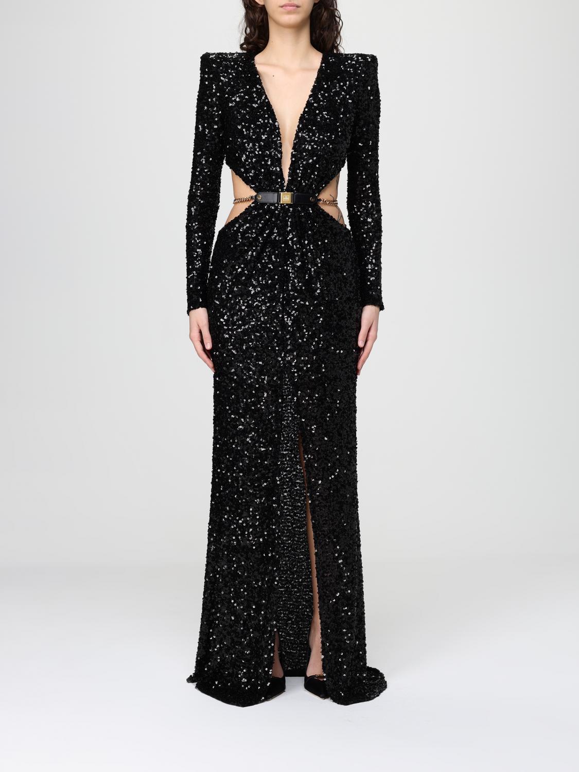 elisabetta franchi glitter dress Elisabetta