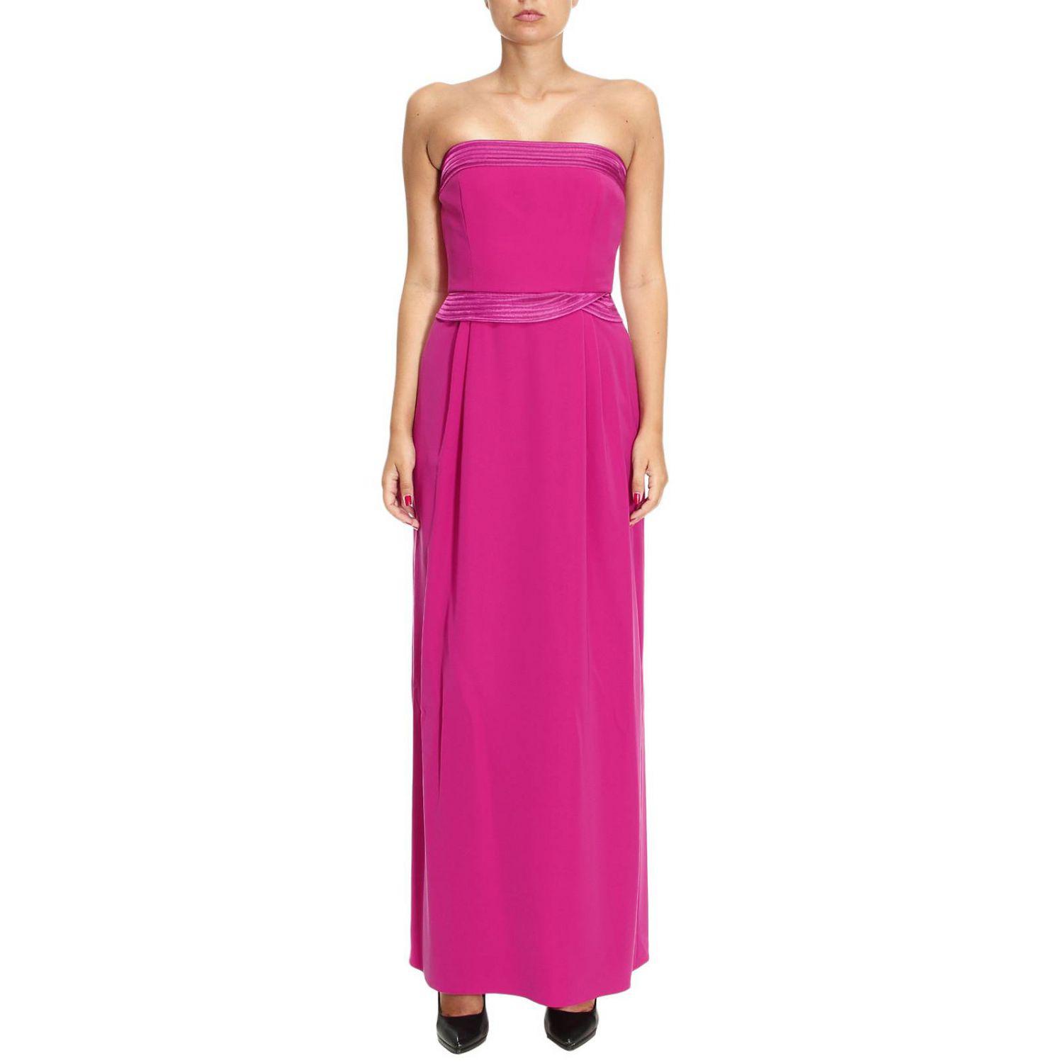 Lyst - Armani Dress Women in Pink
