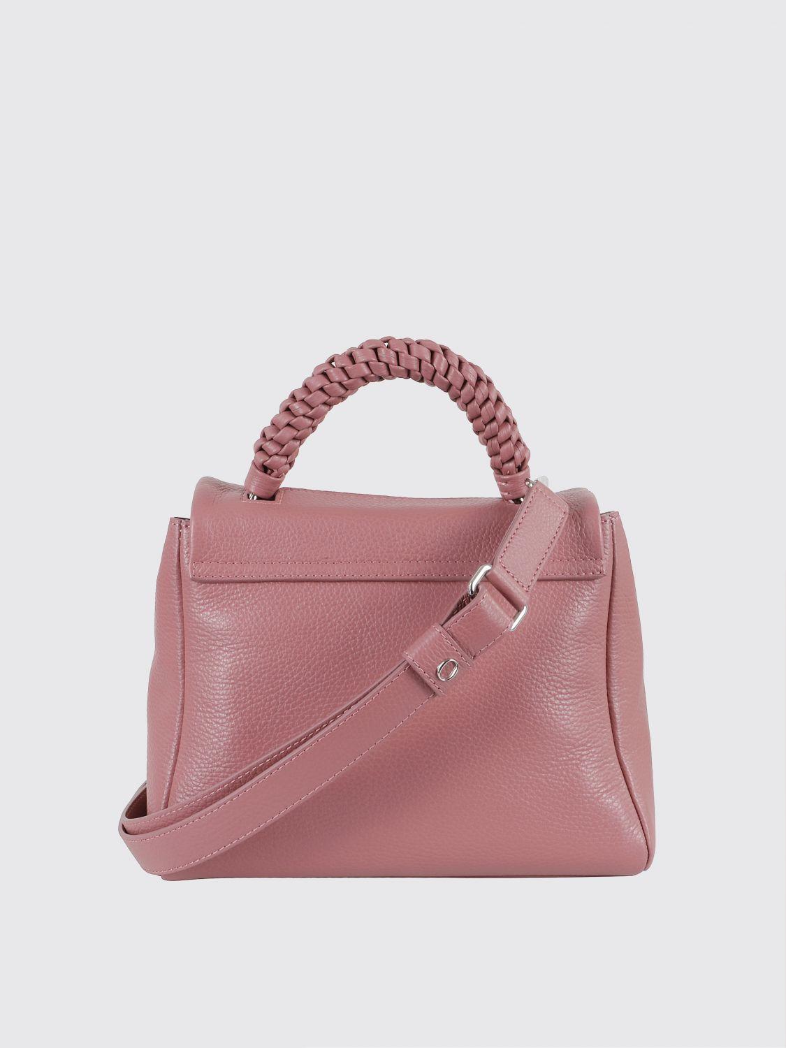 ハンドバッグ ORCIANI Woman Handbag Pink B01999SCB ROSA Handbag Orciani Pink in Suede - 42309020