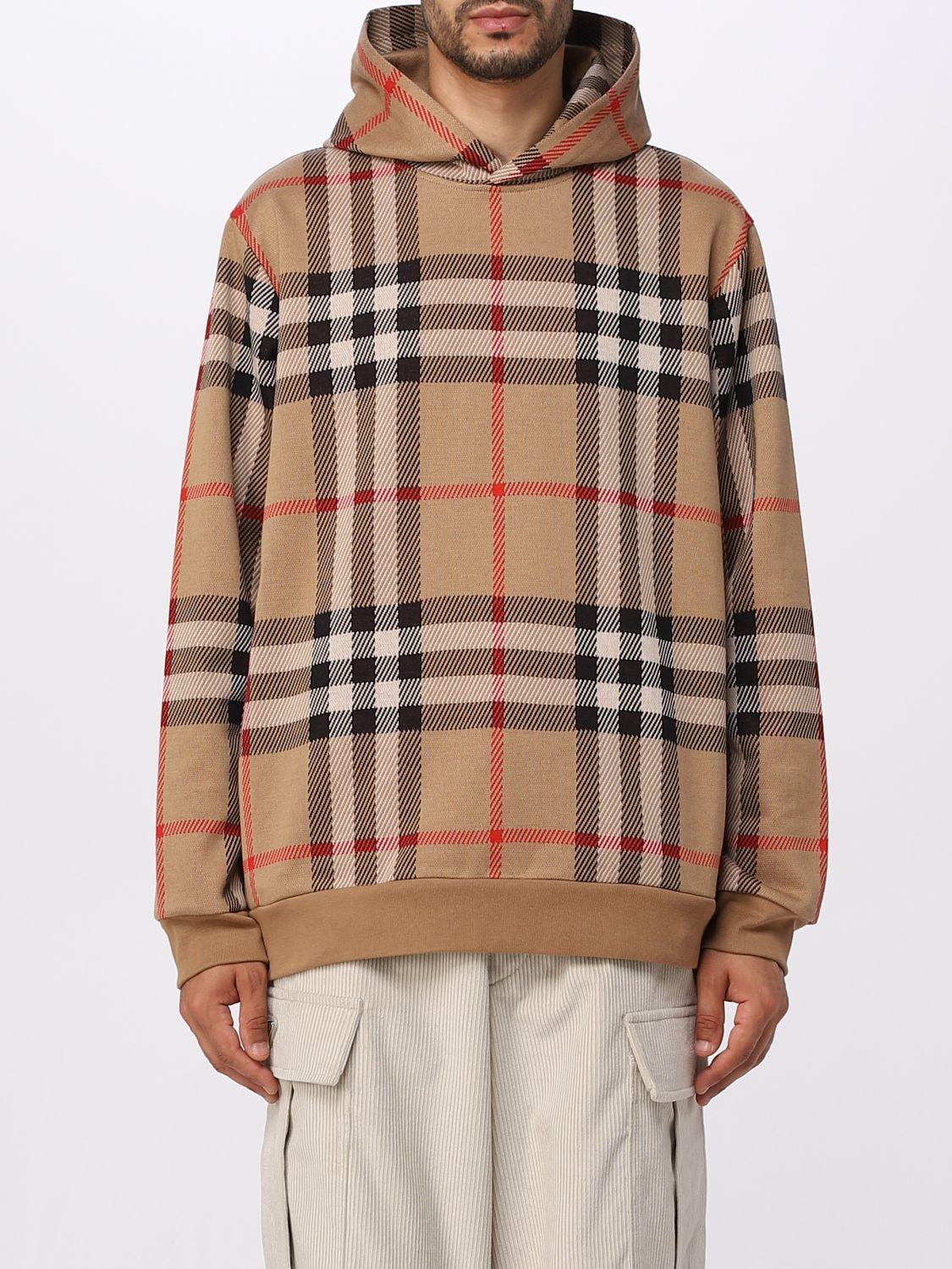 Samuel Cotton Blend Sweatshirt in Brown - Burberry