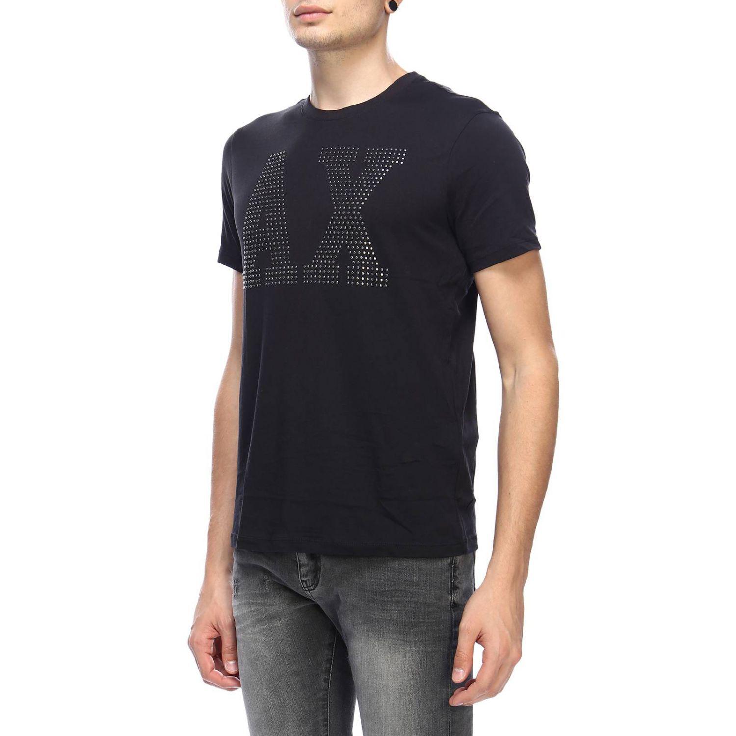 Armani Exchange T-shirt Men in Black for Men - Lyst