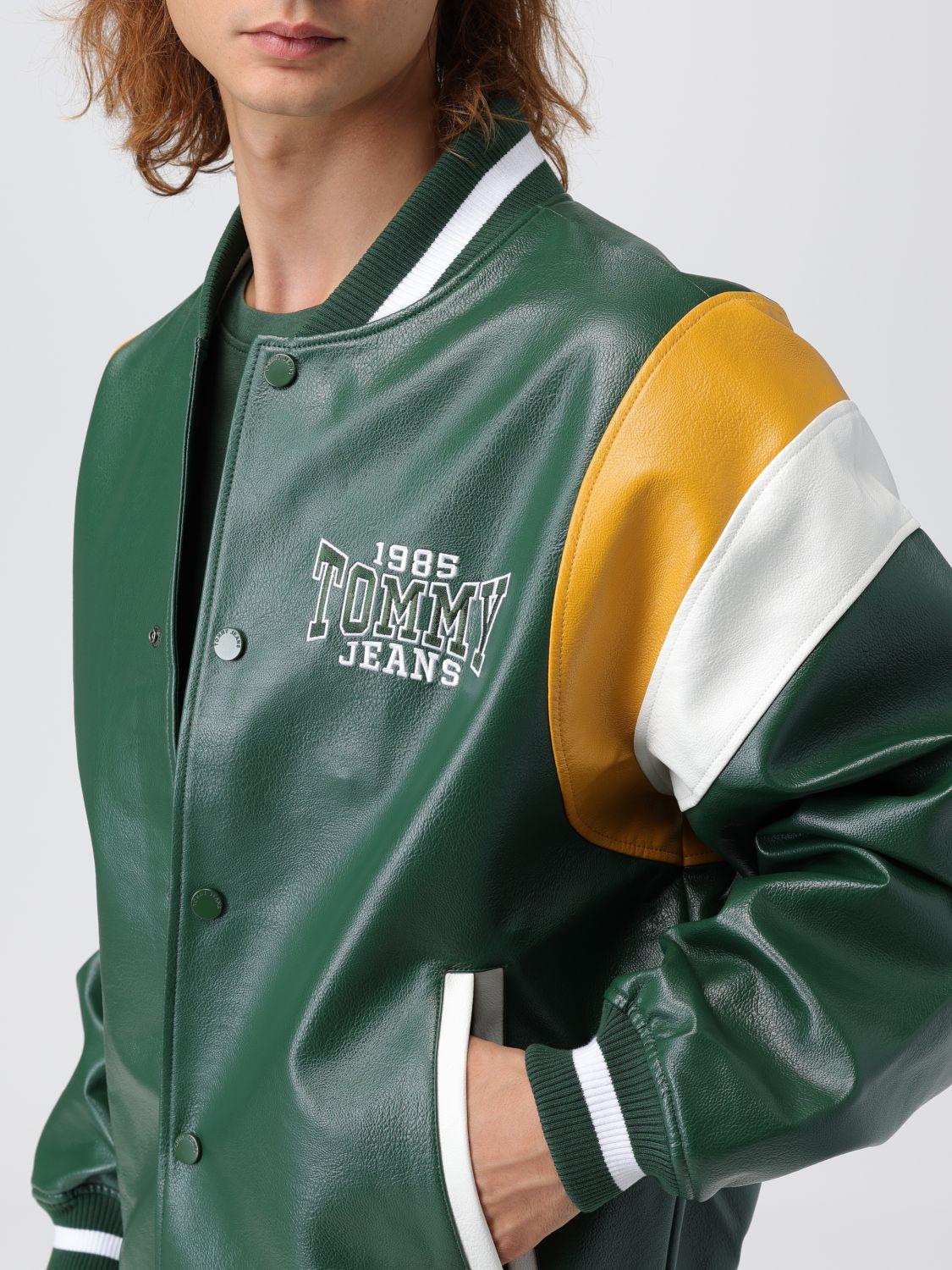 Tommy Hilfiger Khujo Jacke MÃ¤nner Punk Lederjacke GrÃ¼ne