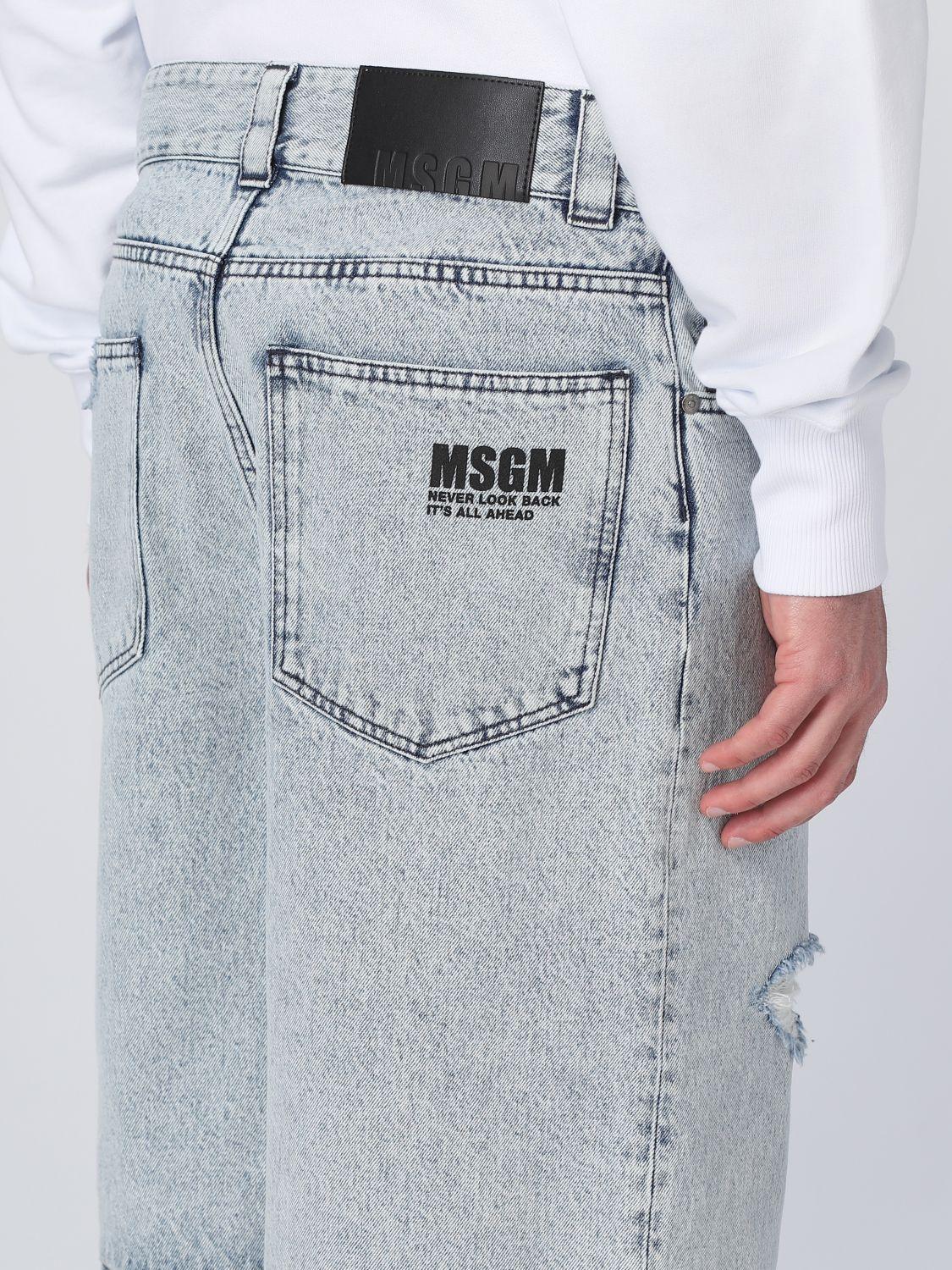 MSGM Jeans in Blue for Men | Lyst