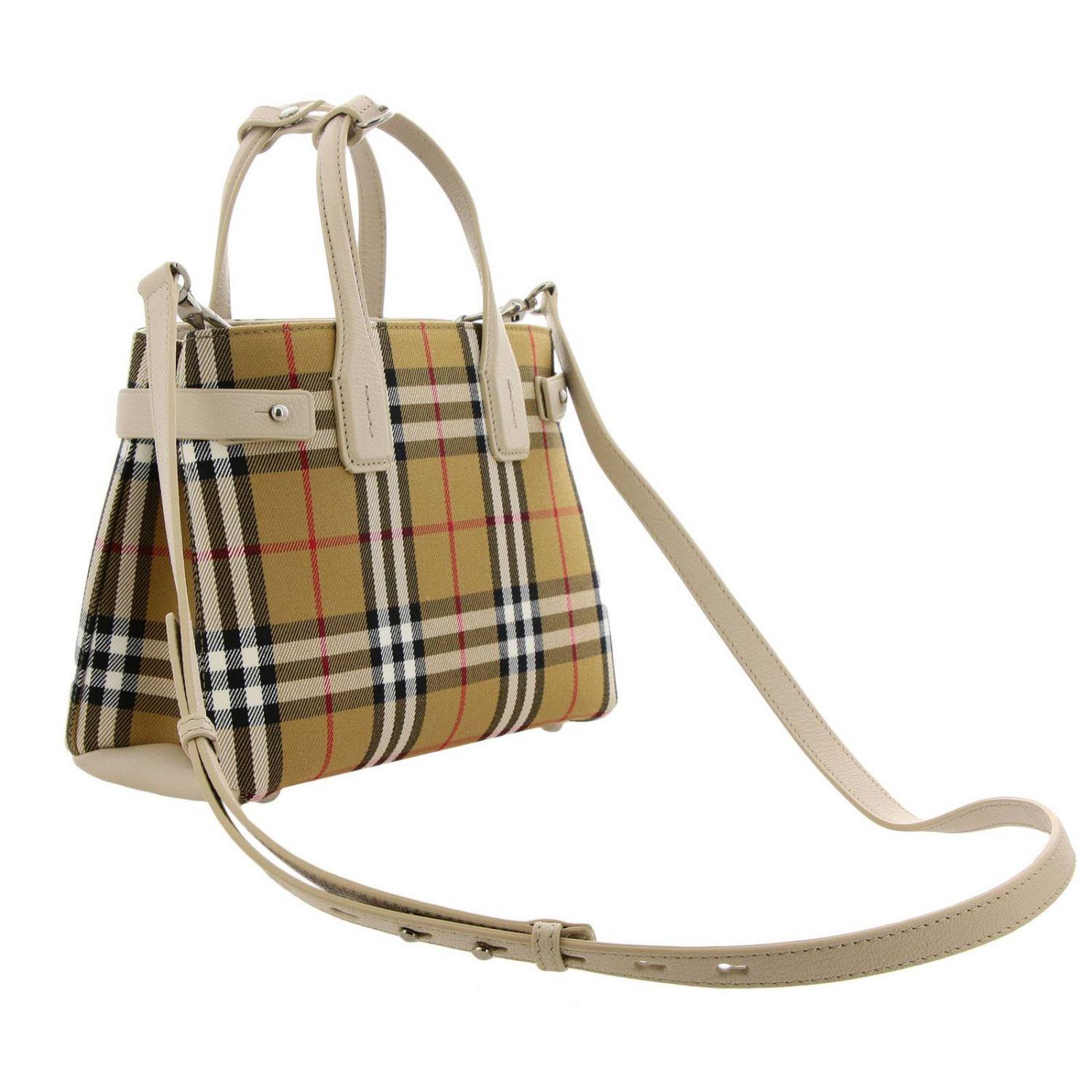 Burberry Women's Mini Bag in Ivory (White) Lyst