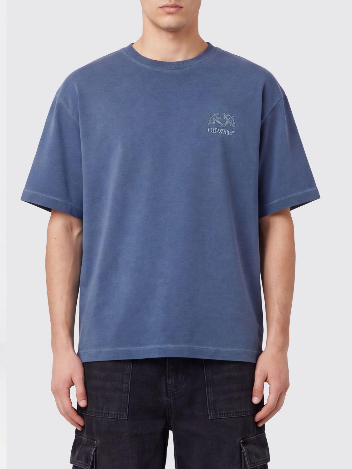 Blue Off-White c/o Virgil Abloh T-shirts for Men | Lyst