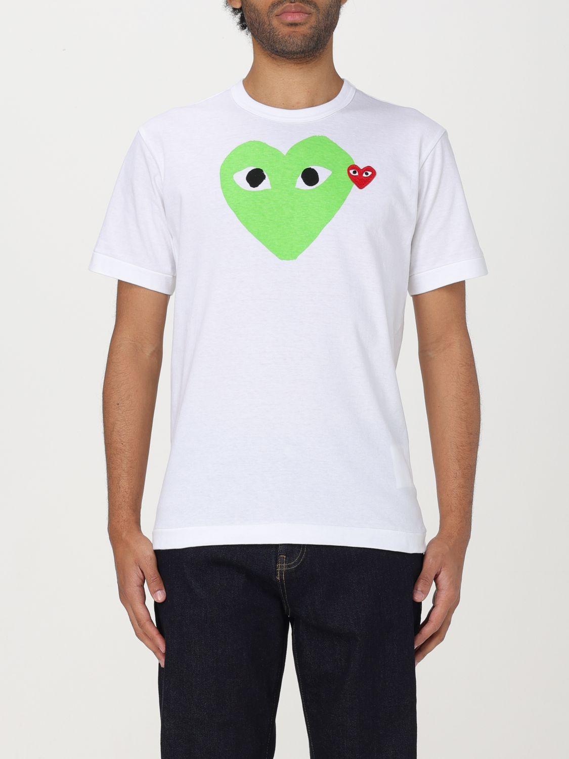 Cdg white polo discount