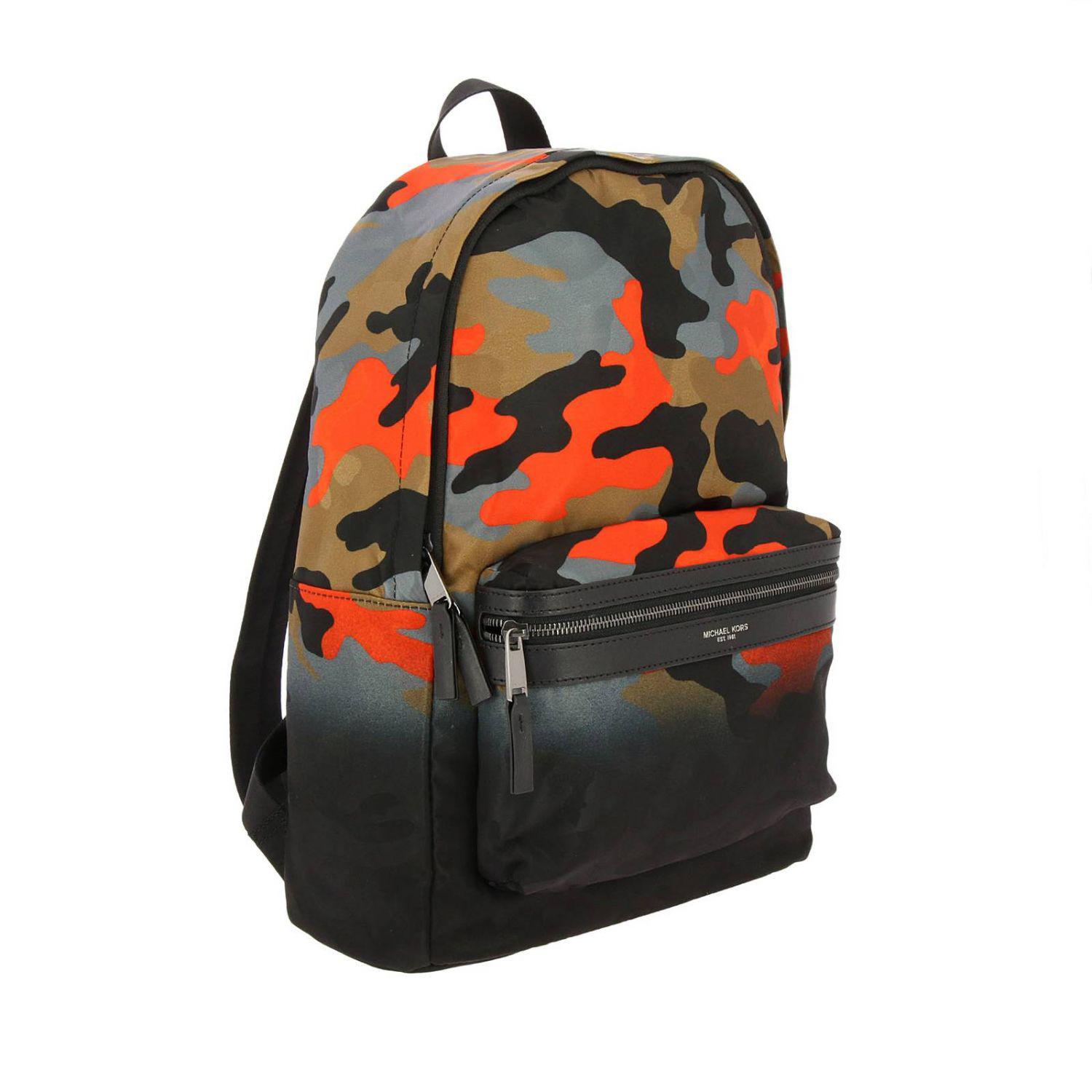 michael kors backpack orange