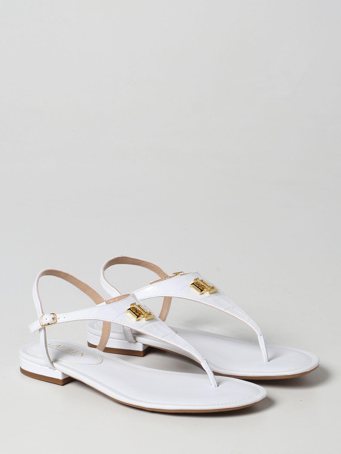 LAUREN Ralph Lauren Kayleen Flat Sandal | Zappos.com