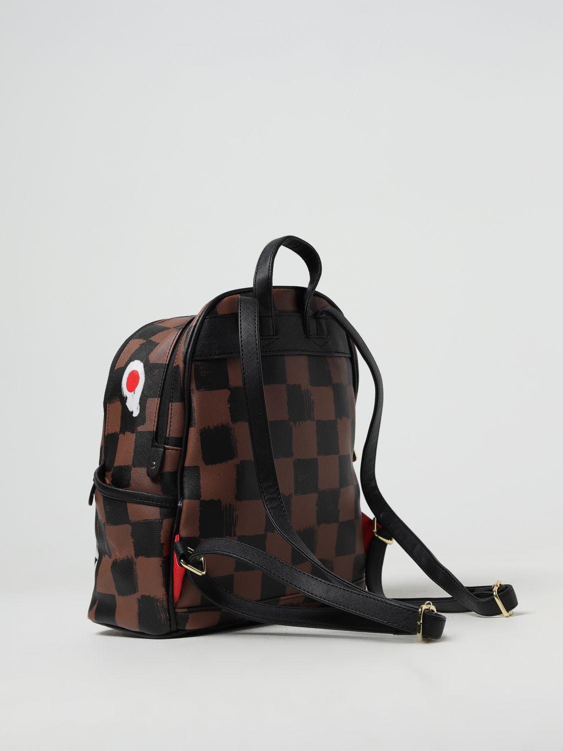 Black Checkered Sharkmouth Backpack