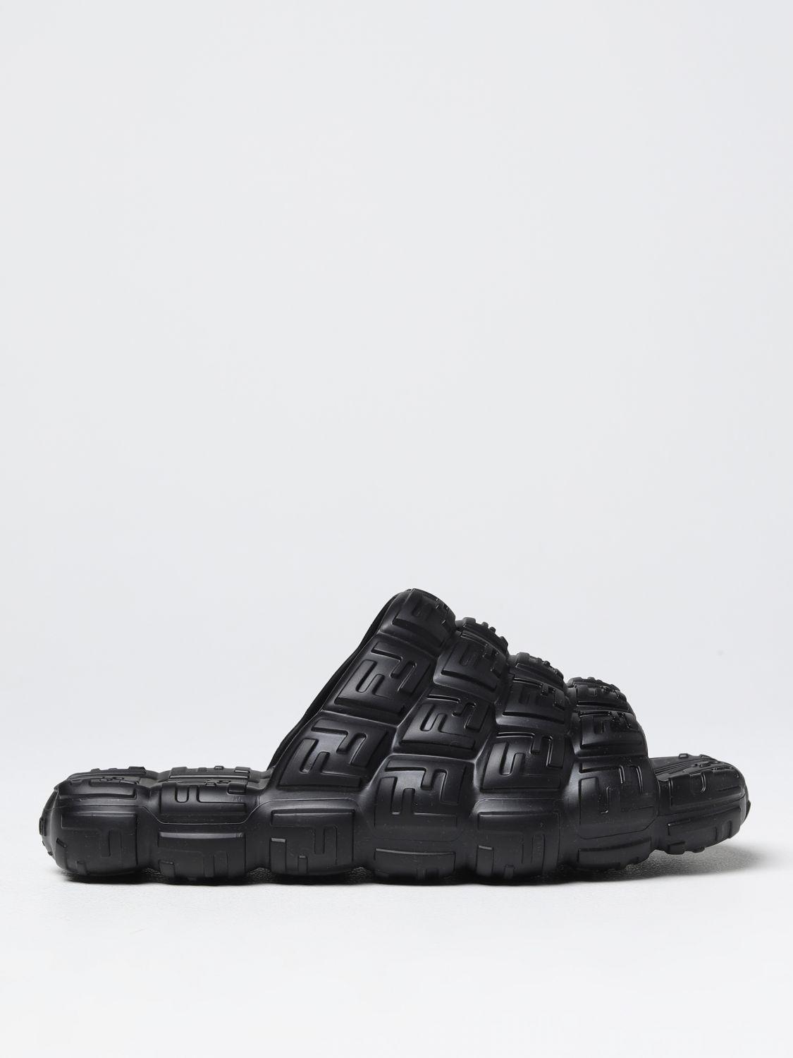 Sandalias Fendi de hombre de color Negro | Lyst