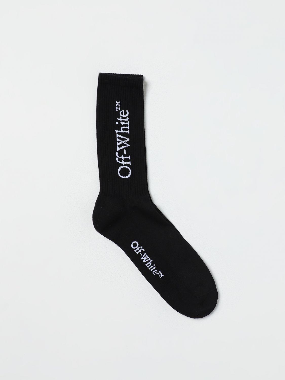 promo codes Off White c o Virgil Abloh Men s Black Socks