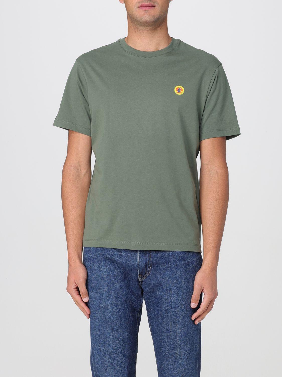 Tシャツ・カットソー SAVE THE DUCK Men T-shirt Blue DT0697MBESY14 90034 Nautical Flags Short Sleeve T-Shirt – Duck Head
