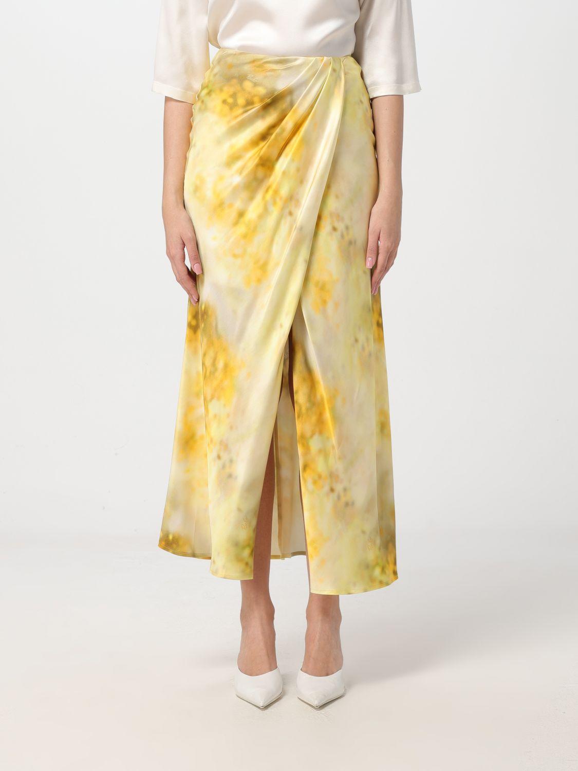 Pinko Skirt in Yellow | Lyst