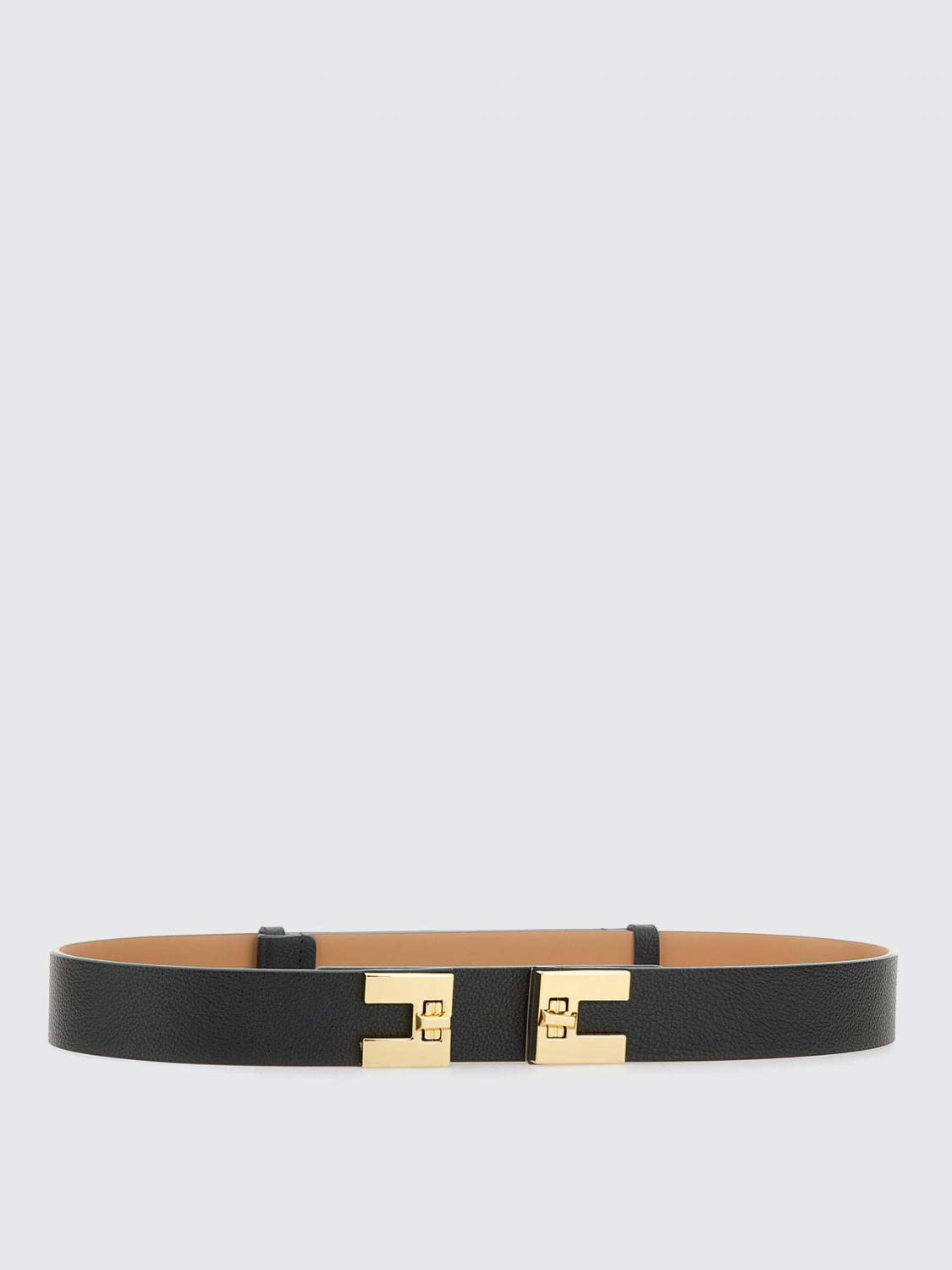 ベルト ELISABETTA FRANCHI Woman Belt Black CT14S 110 Elisabetta Franchi Belts for Women | Online Sale up to 64