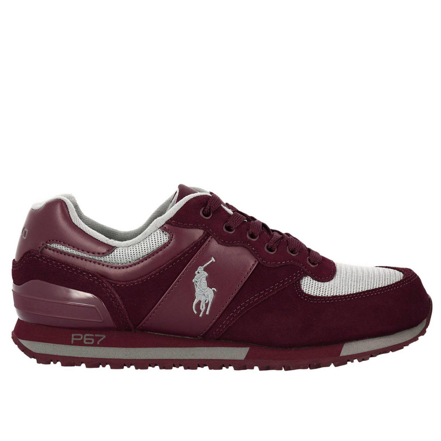 Polo Ralph Lauren Leather Sneakers Shoes Men for Men - Lyst