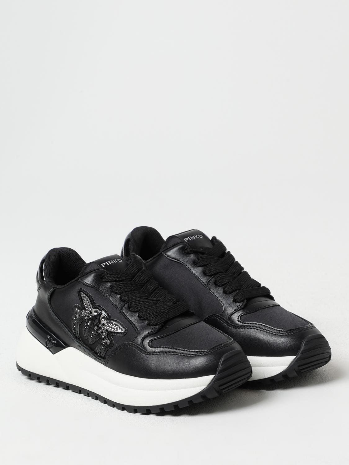 スニーカー PINKO Woman Sneakers Black SS0003P014 ZI8 Pinko Yoko 01 sneakers - Black - Women | SS0003P014ZI8