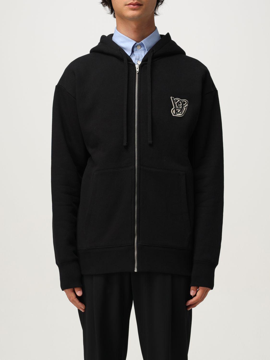 スウェット・トレーナー Valentino Garavani Full-Zip Sweatshirt Men's Valentino Garavani Blue Zip-Up Sweatshirt Cotton Blend