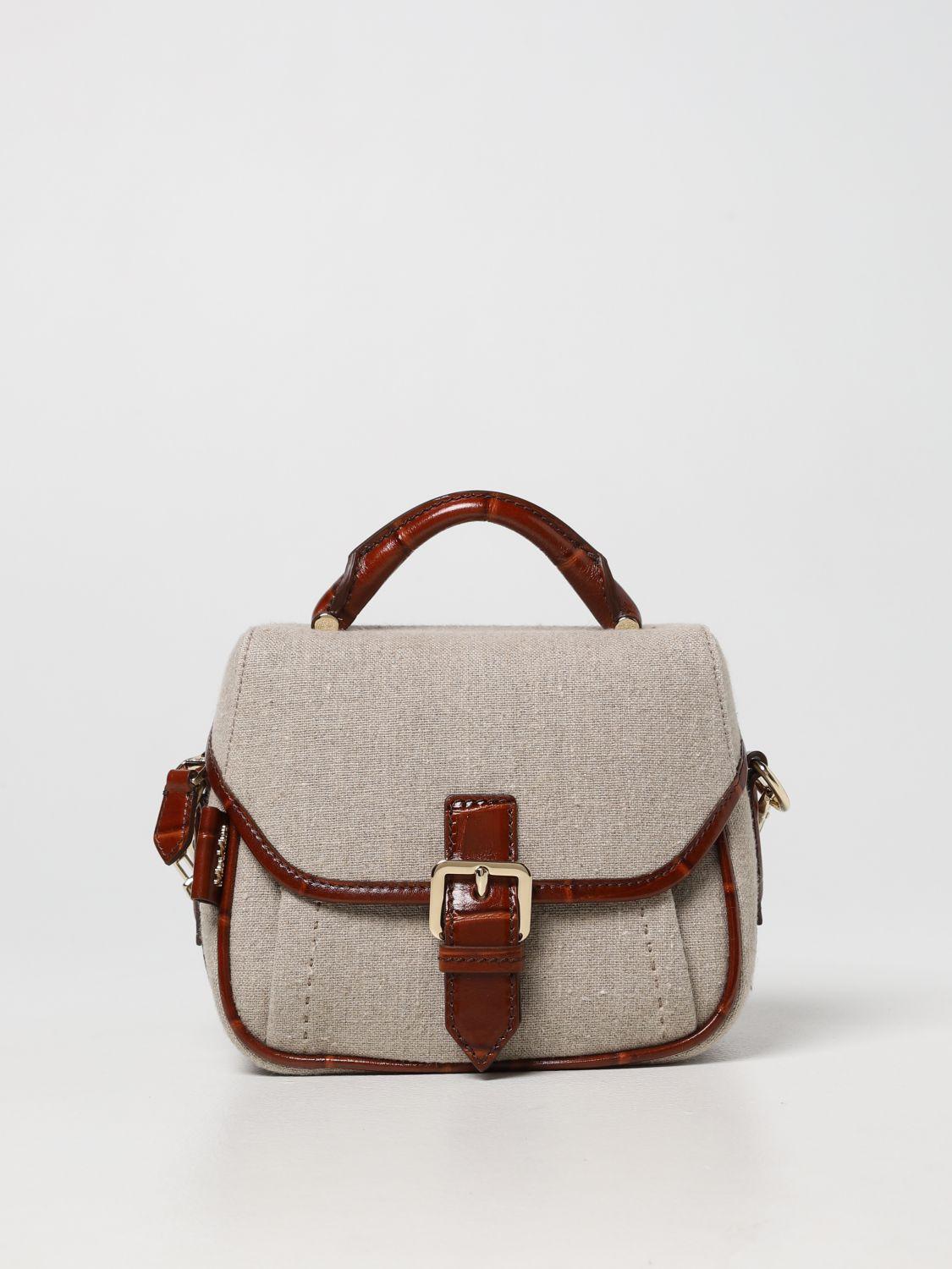 Max Mara Anna Linen Canvas Bag | Lyst