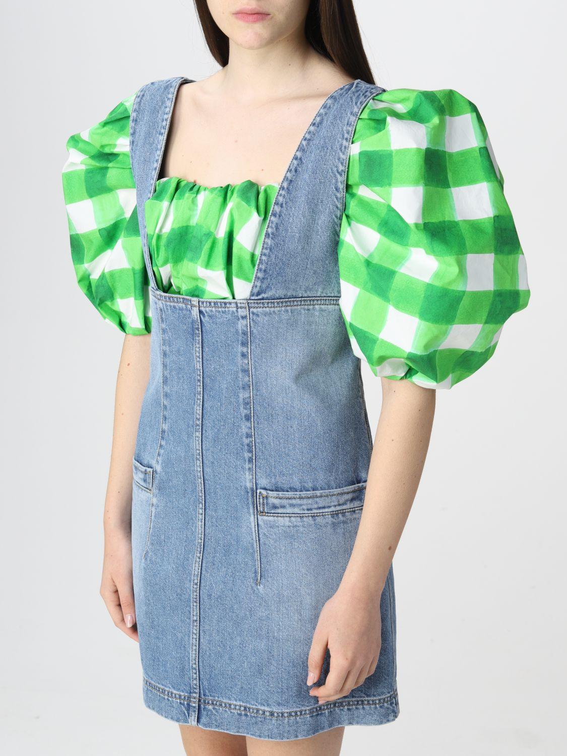Lorenzo Serafini Denim Dress in Denim 