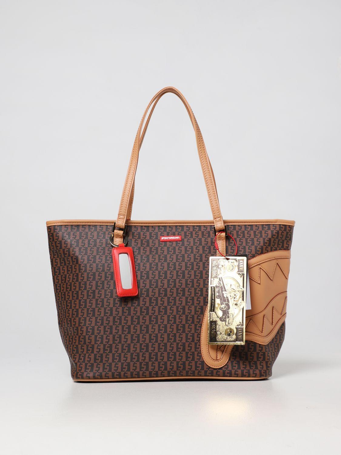 Sprayground Tote Bags in Brown Lyst UK