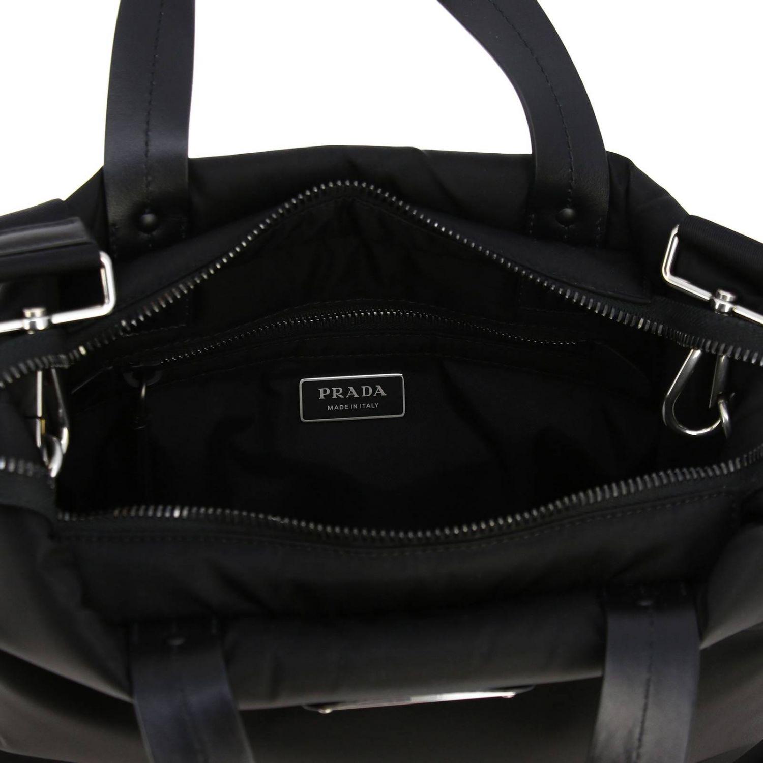 prada triangle bag double