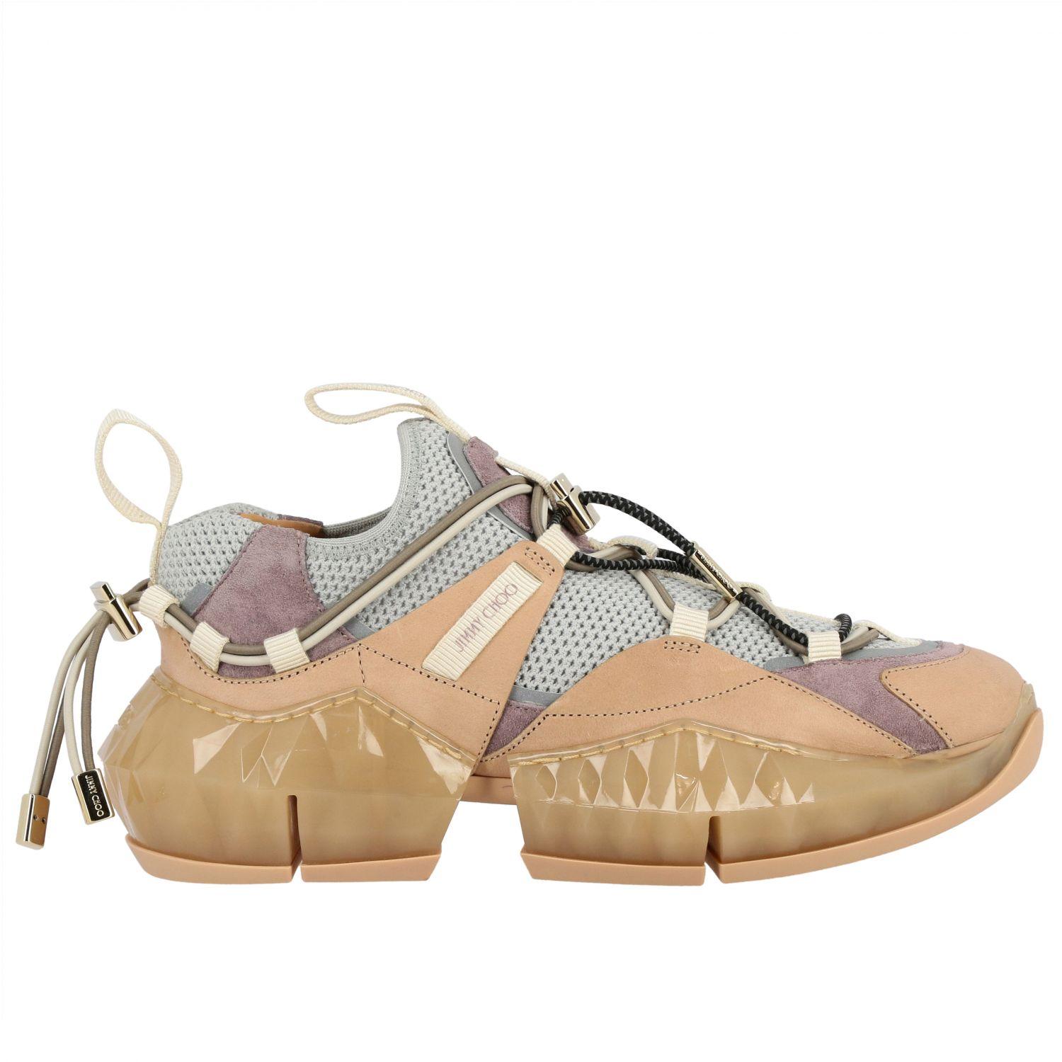 jimmy choo sneakers pink