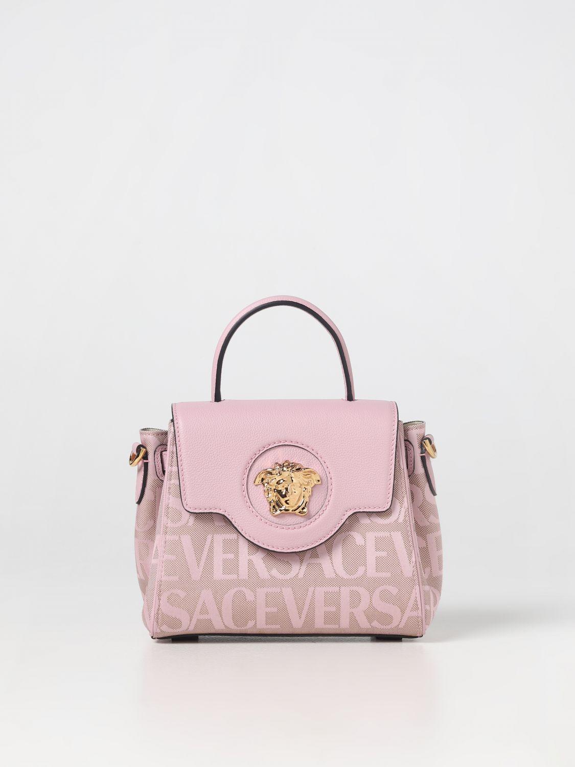 Versace, Bags, Pinkversacemedusa Backpack Barrocco Embroidered Bag  Crossbody Mini Bag