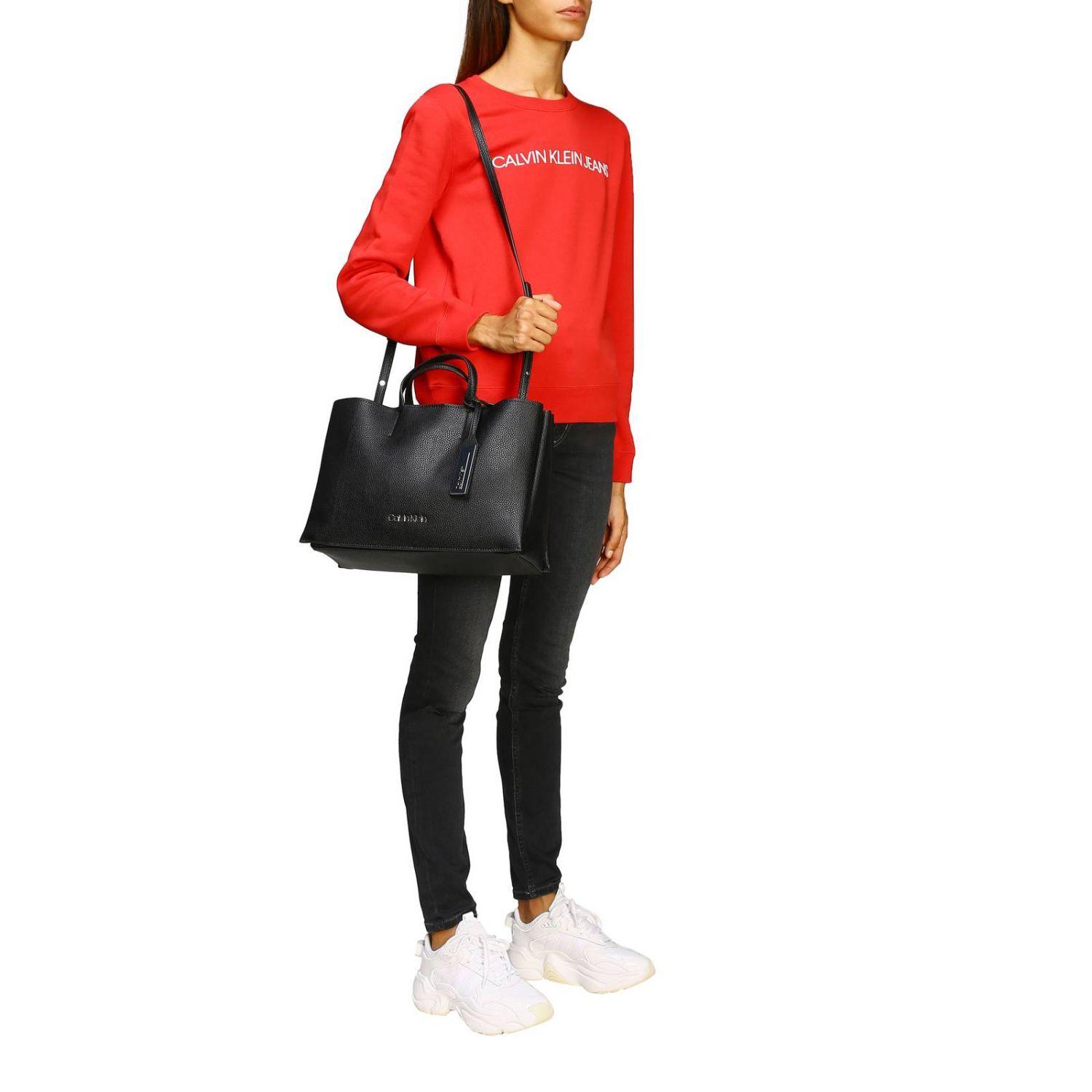 calvin klein sided med tote
