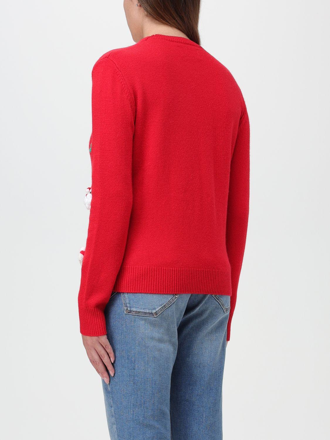8 By YOOX ARGYLE JACQUARD KNIT SWEATER, Lilac Women's Sweater