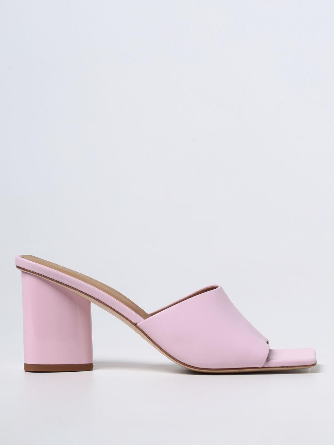 Zapatos de salón Twinset de Cuero de color Rosa Mujer Zapatos de Tacones de Zapatos de salón 