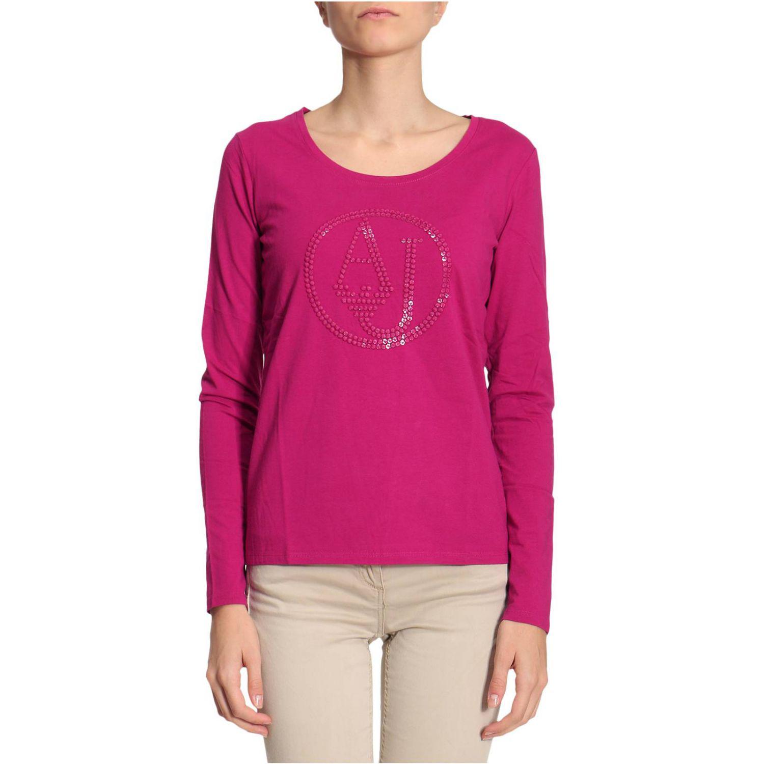 armani jeans t shirt women's