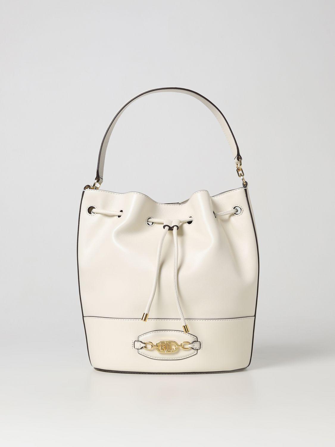 Lauren by Ralph Lauren Handbag in White | Lyst