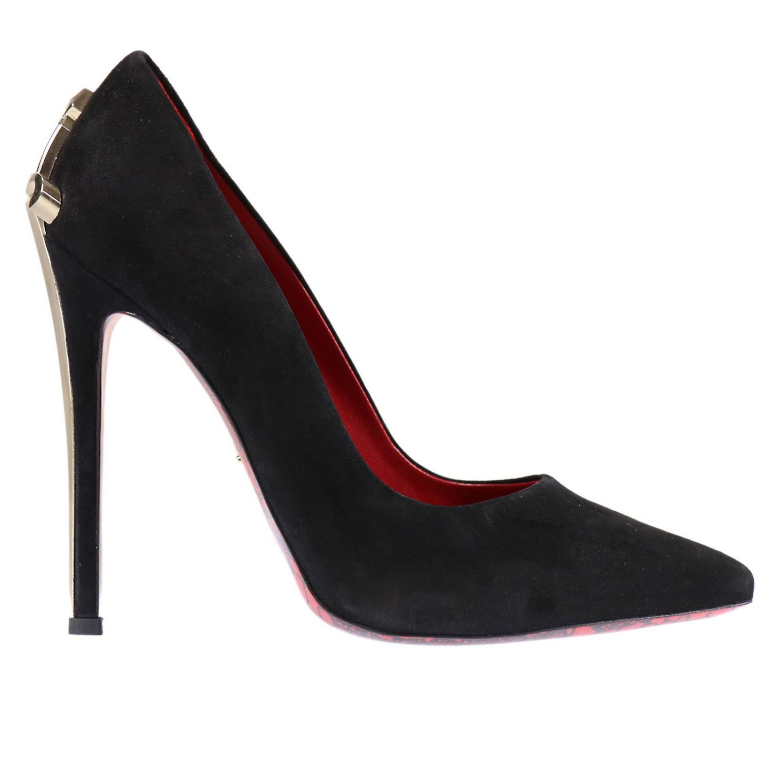 Cesare Paciotti Leather Pumps Shoes Woman in Black Lyst