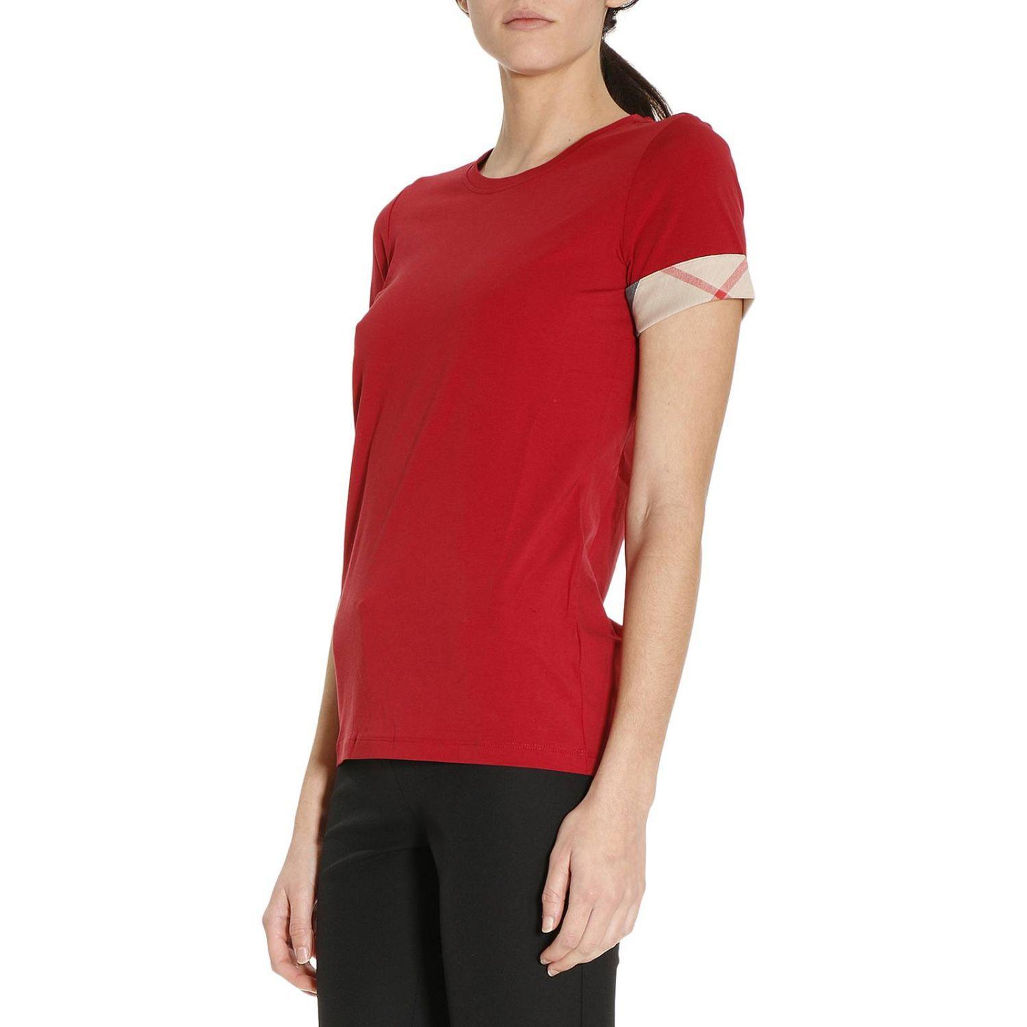 burberry red tshirt