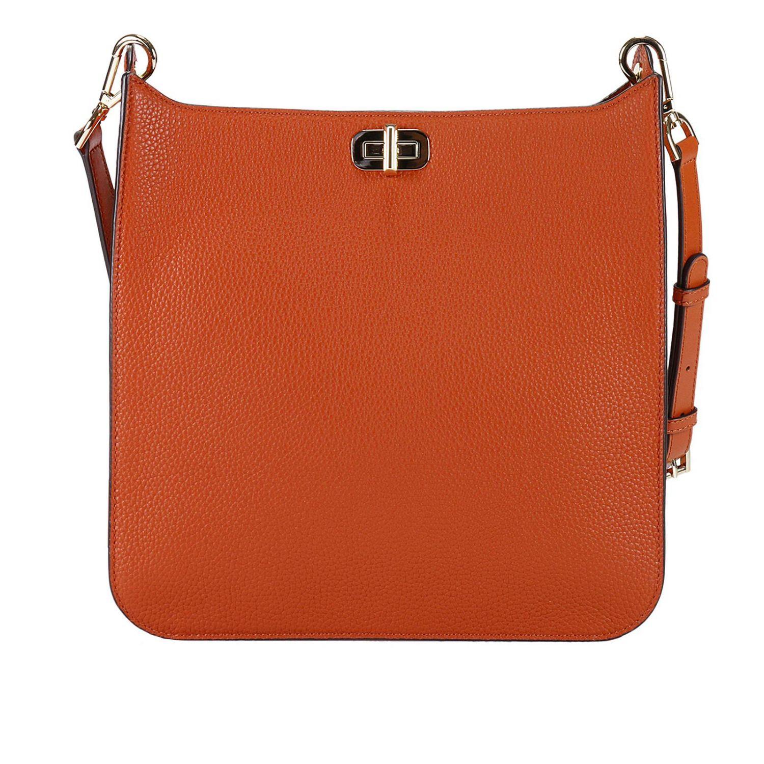 MICHAEL Michael Kors Leather Crossbody Bags Handbag Women in Orange - Lyst