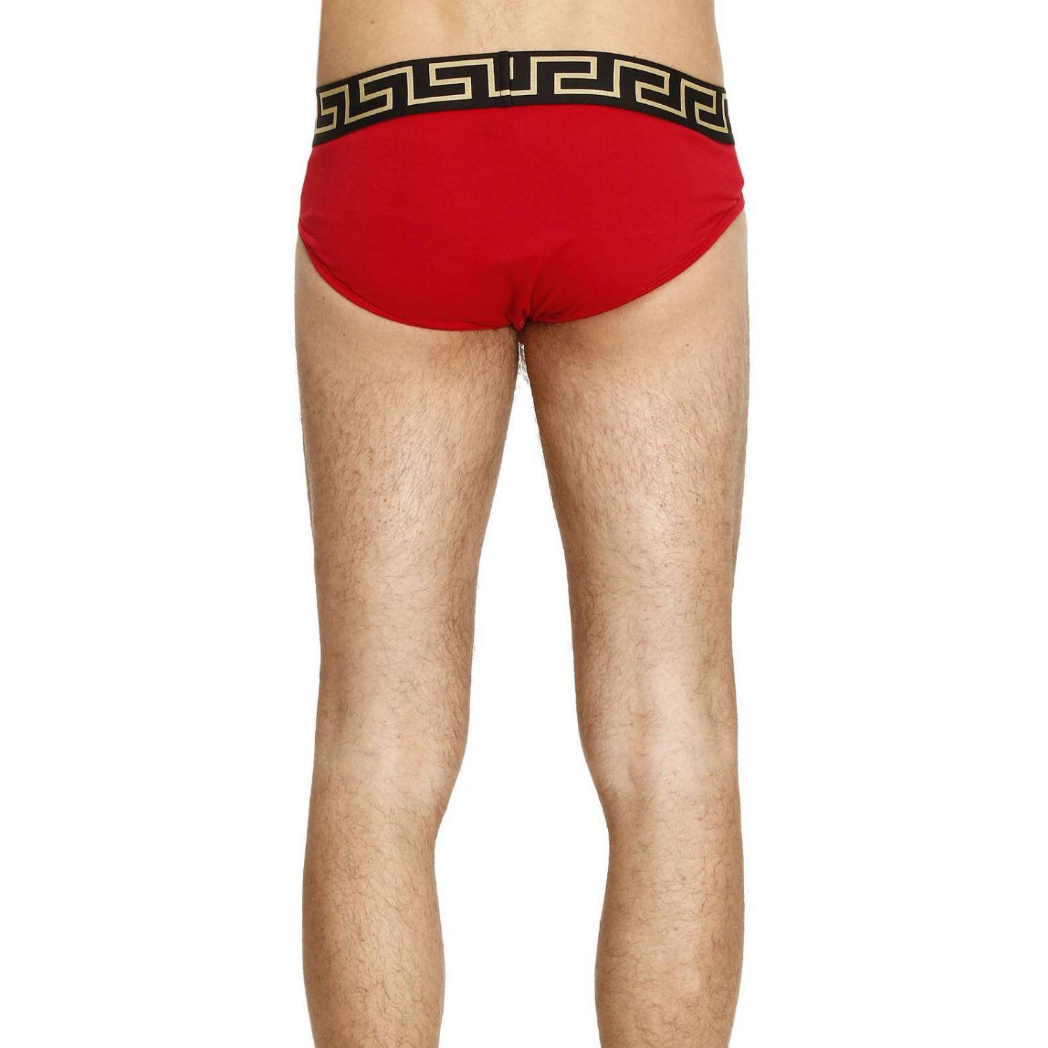 Versace Underwear Men in Red for Men Lyst