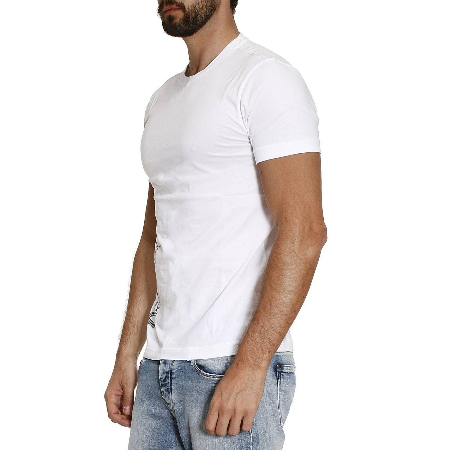 Lyst - Ea7 T-shirt Men Ea7 in White for Men