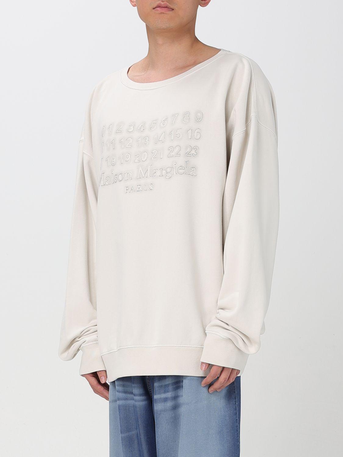 MM6 Maison Margiela Cotton Logo Print Sweatshirt | Sweaters