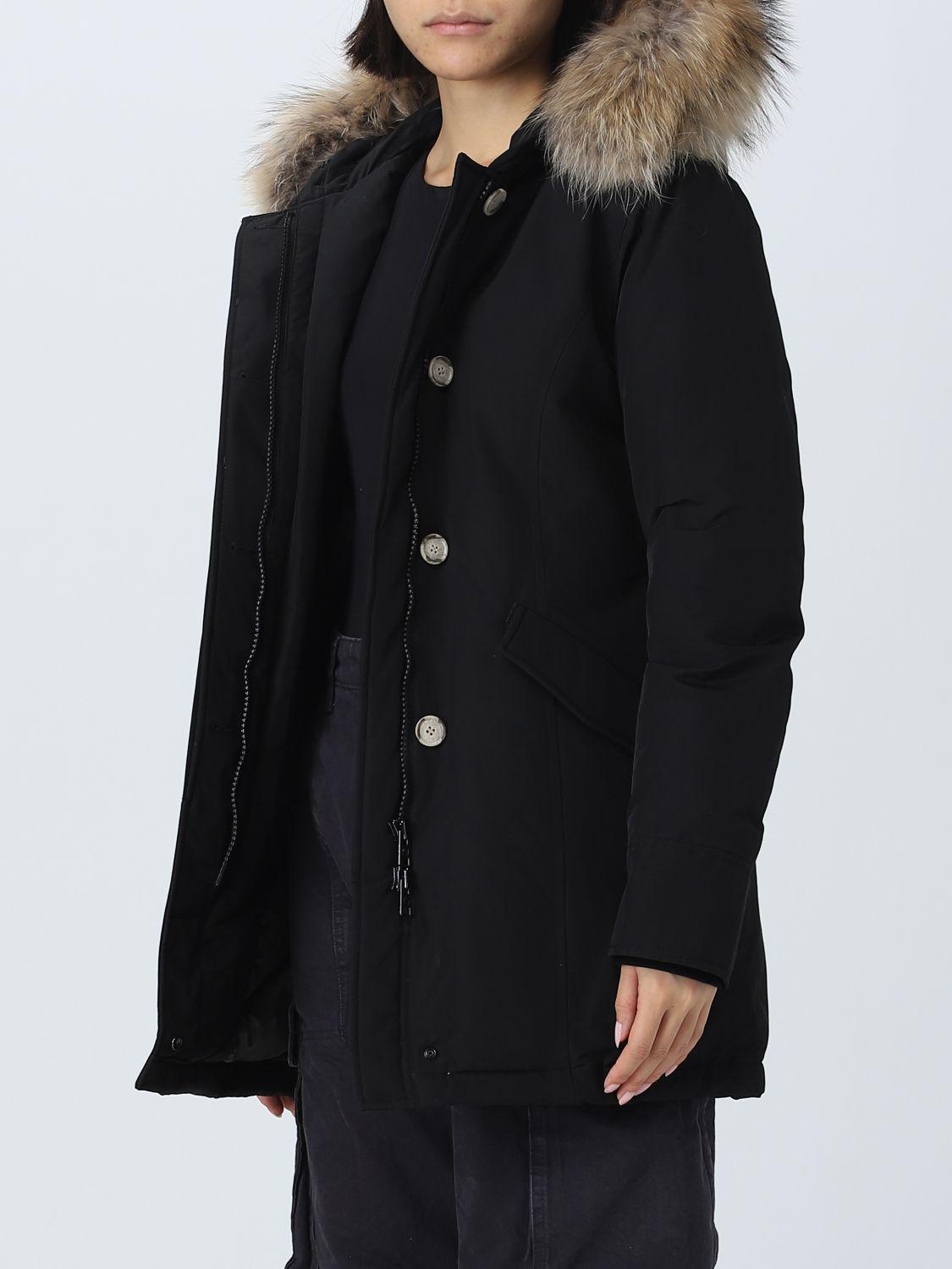 Woolrich Jacket in Black | Lyst