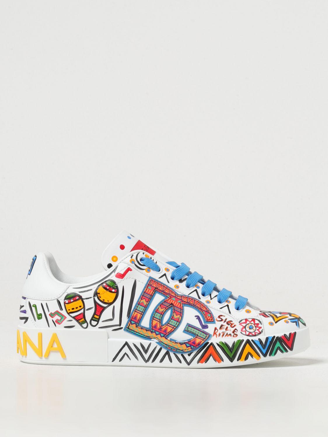 Dolce Gabbana Sneakers in White for Men Lyst Canada